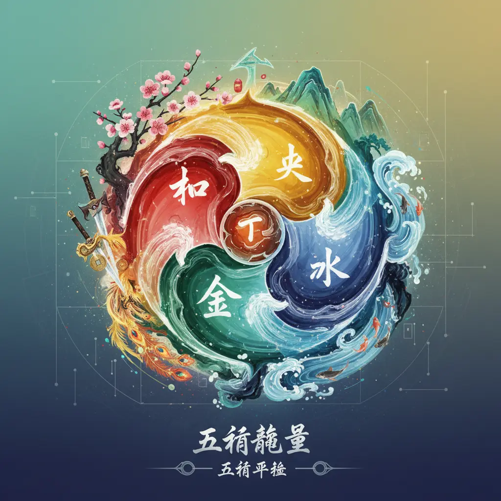 五行平衡 - 五行能量