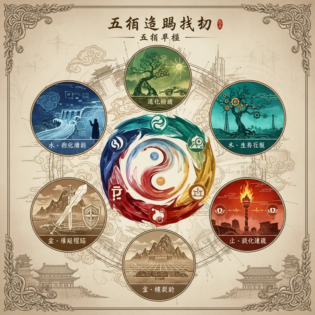 五行平衡 - 五行造局技巧