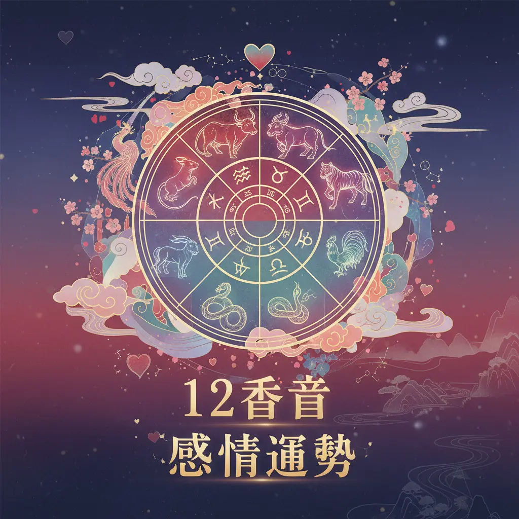 感情運勢 - 12星座