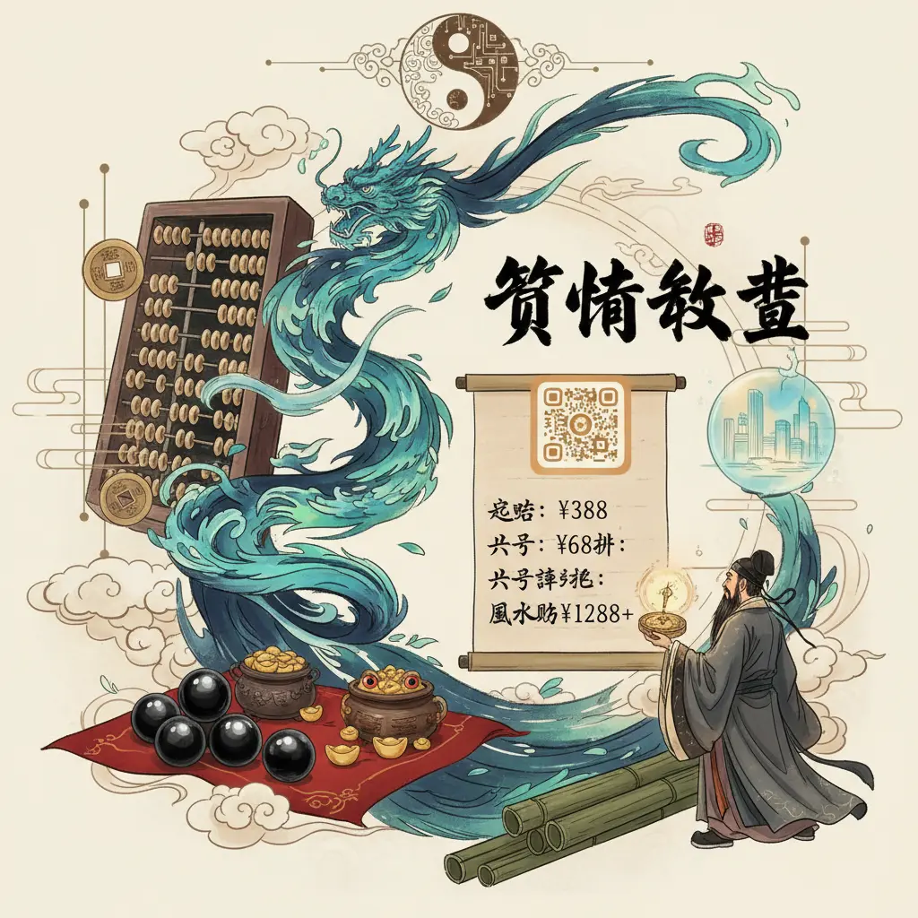 算命收費 - 風水擺設