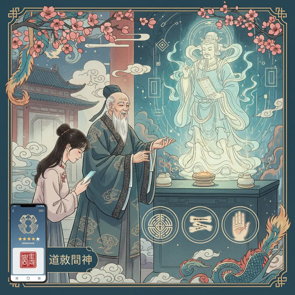 算命師傅推薦 - 道教問神