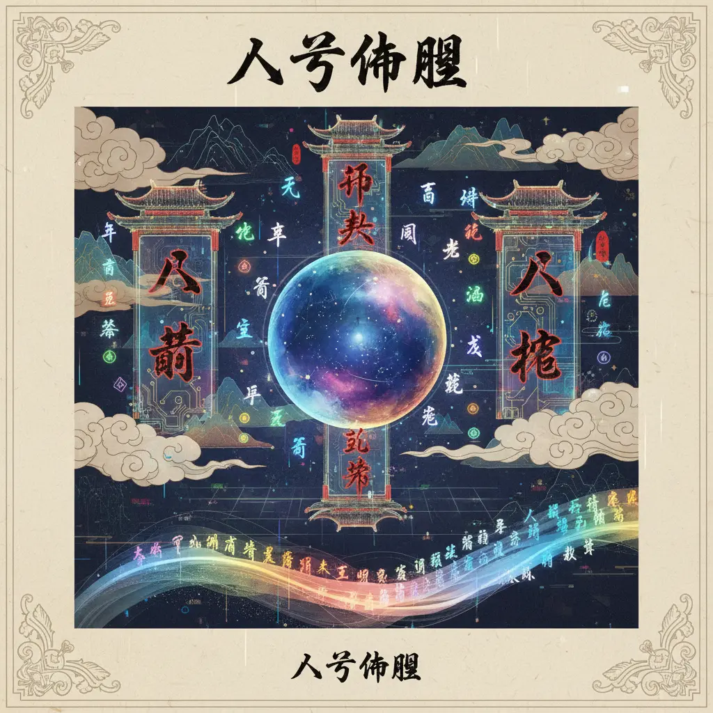 八字命理 - 八字命盤