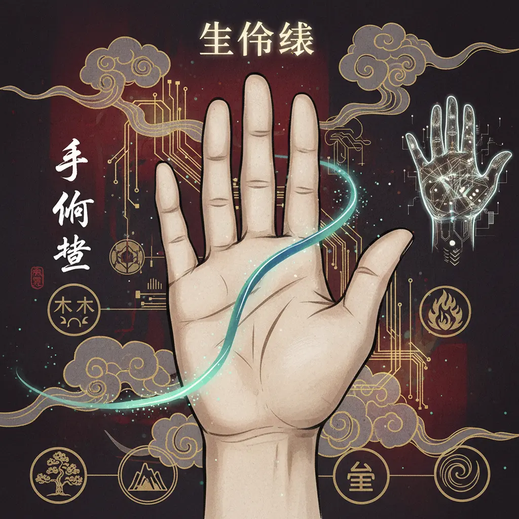 手相學 - 生命線