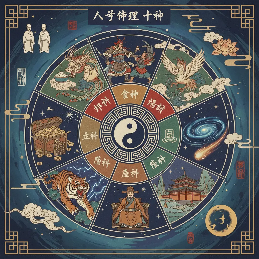 八字命理 - 十神