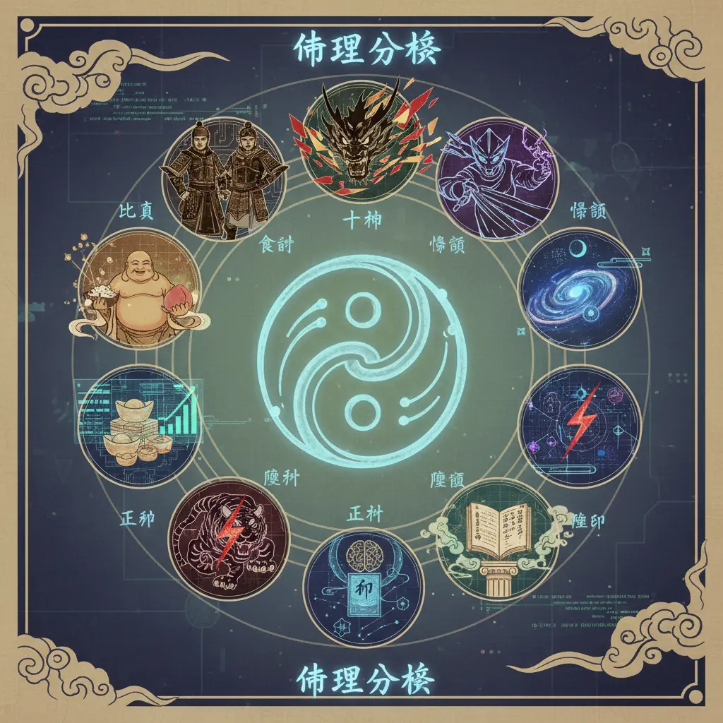 命理分析 - 十神