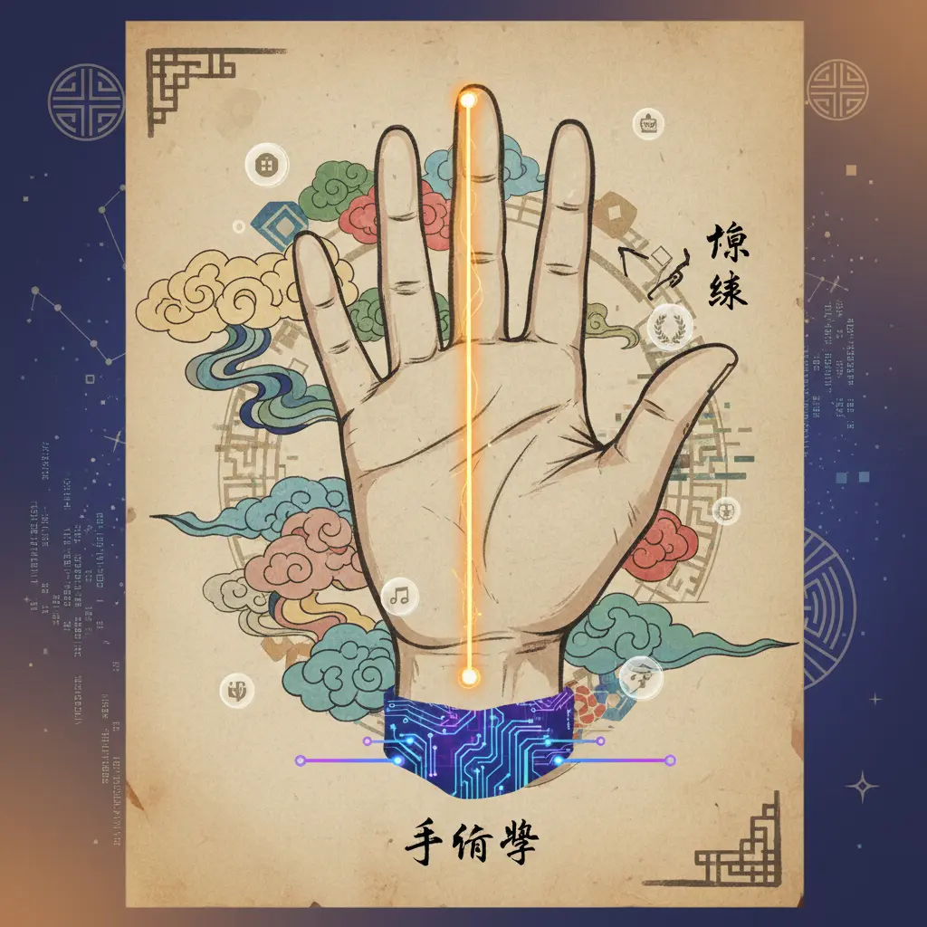 手相學 - 太陽線