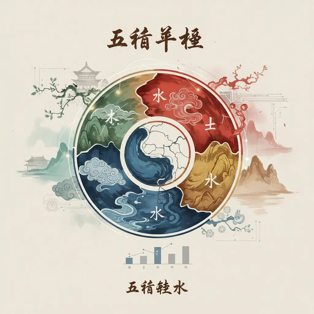 五行平衡 - 五行缺水